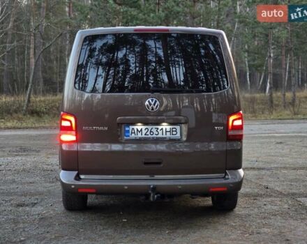 Коричневый Фольксваген Мультиван, объемом двигателя 1.97 л и пробегом 325 тыс. км за 25000 $, фото 7 на Automoto.ua