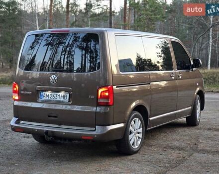 Коричневый Фольксваген Мультиван, объемом двигателя 1.97 л и пробегом 325 тыс. км за 25000 $, фото 6 на Automoto.ua