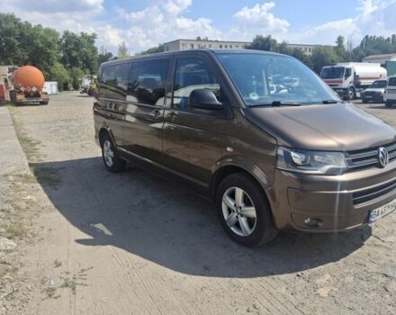 Коричневий Фольксваген Мультиван, об'ємом двигуна 2 л та пробігом 252 тис. км за 22000 $, фото 3 на Automoto.ua