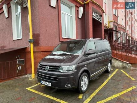 Фольксваген Мультиван 2011 в Ивано-Франковске на Automoto.ua Коричневый Фольксваген Мультиван, объемом двигателя 1.98 л и пробегом 280 тыс. км за 21800 $, фото 1 на Automoto.ua