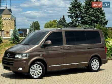 Фольксваген Мультиван 2014 в Днепре (Днепропетровске) на Automoto.ua Коричневый Фольксваген Мультиван, объемом двигателя 2 л и пробегом 124 тыс. км за 33800 $, фото 1 на Automoto.ua