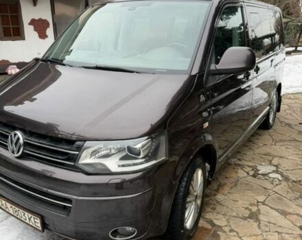 Коричневый Фольксваген Мультиван, объемом двигателя 2 л и пробегом 350 тыс. км за 26000 $, фото 1 на Automoto.ua