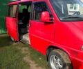 Красный Фольксваген Мультиван, объемом двигателя 2.5 л и пробегом 450 тыс. км за 6500 $, фото 9 на Automoto.ua