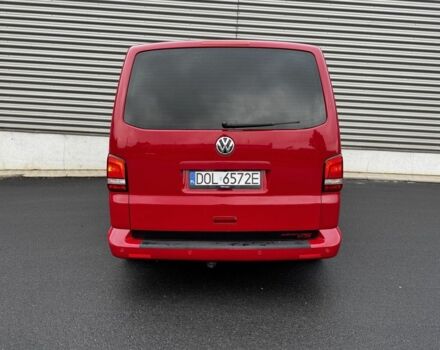 Червоний Фольксваген Мультиван, об'ємом двигуна 2 л та пробігом 203 тис. км за 8750 $, фото 9 на Automoto.ua