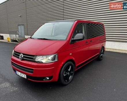Червоний Фольксваген Мультиван, об'ємом двигуна 1.98 л та пробігом 203 тис. км за 26000 $, фото 2 на Automoto.ua