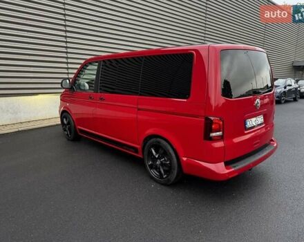 Червоний Фольксваген Мультиван, об'ємом двигуна 1.98 л та пробігом 203 тис. км за 26000 $, фото 8 на Automoto.ua