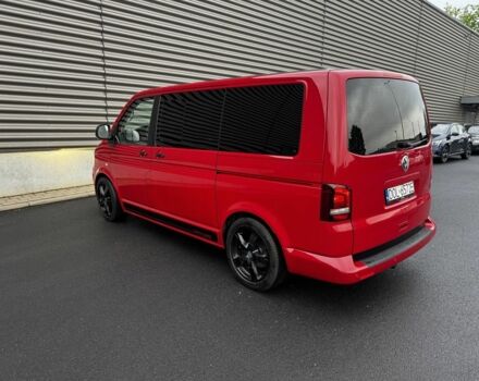Червоний Фольксваген Мультиван, об'ємом двигуна 2 л та пробігом 203 тис. км за 8500 $, фото 8 на Automoto.ua