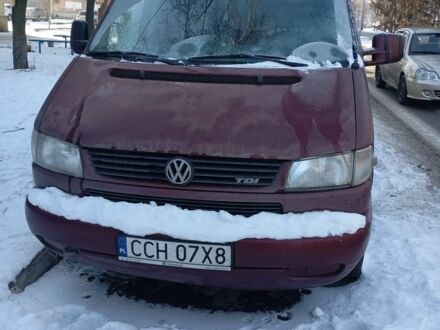 Червоний Фольксваген Мультиван, об'ємом двигуна 0 л та пробігом 270 тис. км за 3200 $, фото 1 на Automoto.ua