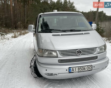 Сірий Фольксваген Мультиван, об'ємом двигуна 2.5 л та пробігом 420 тис. км за 9850 $, фото 60 на Automoto.ua