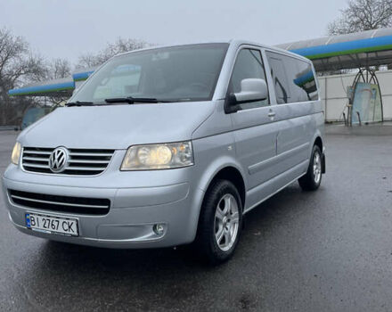 Серый Фольксваген Мультиван, объемом двигателя 1.98 л и пробегом 116 тыс. км за 14000 $, фото 1 на Automoto.ua