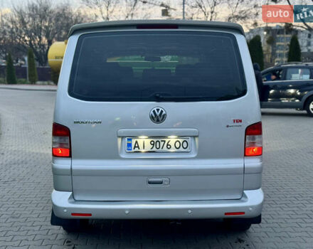 Сірий Фольксваген Мультиван, об'ємом двигуна 2.5 л та пробігом 357 тис. км за 13750 $, фото 4 на Automoto.ua