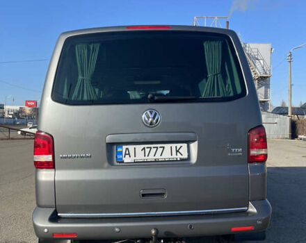 Сірий Фольксваген Мультиван, об'ємом двигуна 2 л та пробігом 291 тис. км за 21300 $, фото 2 на Automoto.ua