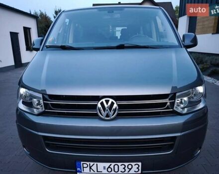 Сірий Фольксваген Мультиван, об'ємом двигуна 1.98 л та пробігом 212 тис. км за 15500 $, фото 1 на Automoto.ua