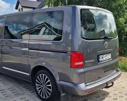 Сірий Фольксваген Мультиван, об'ємом двигуна 2 л та пробігом 222 тис. км за 8400 $, фото 2 на Automoto.ua