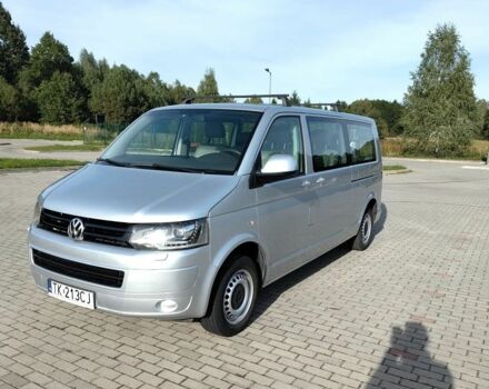 Серый Фольксваген Мультиван, объемом двигателя 2 л и пробегом 178 тыс. км за 10300 $, фото 2 на Automoto.ua