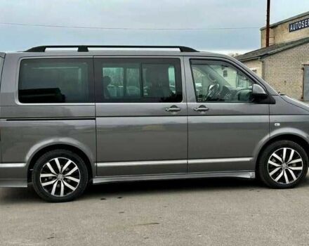 Серый Фольксваген Мультиван, объемом двигателя 2 л и пробегом 180 тыс. км за 9900 $, фото 13 на Automoto.ua