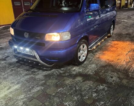 Серый Фольксваген Мультиван, объемом двигателя 2.5 л и пробегом 340 тыс. км за 14999 $, фото 1 на Automoto.ua