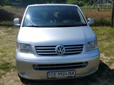 Серый Фольксваген Мультиван, объемом двигателя 1.9 л и пробегом 350 тыс. км за 8000 $, фото 1 на Automoto.ua