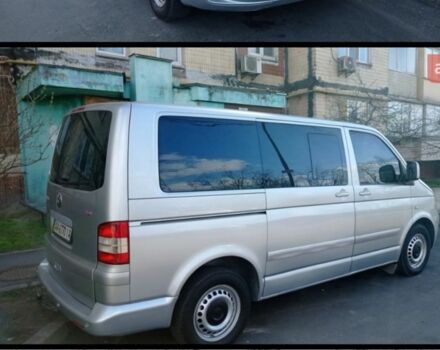 Серый Фольксваген Мультиван, объемом двигателя 2 л и пробегом 400 тыс. км за 10400 $, фото 1 на Automoto.ua