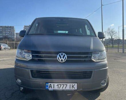 Сірий Фольксваген Мультиван, об'ємом двигуна 2 л та пробігом 291 тис. км за 21300 $, фото 1 на Automoto.ua