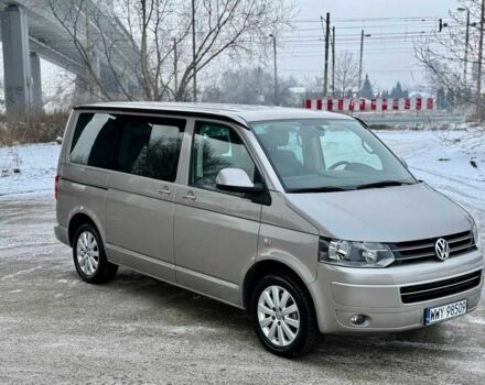 Серый Фольксваген Мультиван, объемом двигателя 2 л и пробегом 154 тыс. км за 9200 $, фото 1 на Automoto.ua