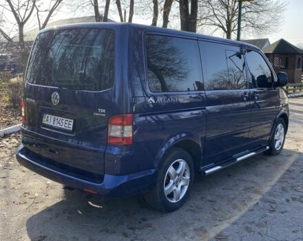 Синий Фольксваген Мультиван, объемом двигателя 2.5 л и пробегом 258 тыс. км за 13500 $, фото 4 на Automoto.ua