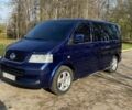 Синий Фольксваген Мультиван, объемом двигателя 2.5 л и пробегом 258 тыс. км за 13500 $, фото 1 на Automoto.ua