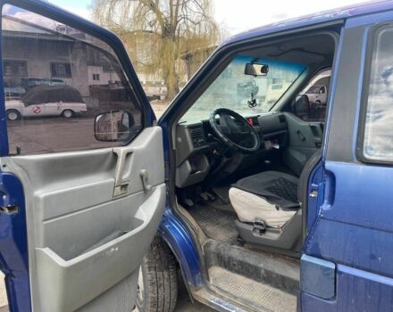 Фольксваген Мультиван 1996 у Дніпро (Дніпропетровську) на Automoto.ua Синій Фольксваген Мультиван, об'ємом двигуна 1.9 л та пробігом 466 тис. км за 5100 $, фото 5 на Automoto.ua