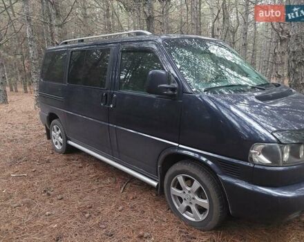 Синій Фольксваген Мультиван, об'ємом двигуна 2.5 л та пробігом 470 тис. км за 9000 $, фото 1 на Automoto.ua
