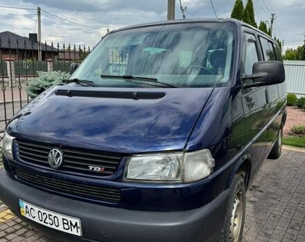 Синій Фольксваген Мультиван, об'ємом двигуна 2.46 л та пробігом 588 тис. км за 9000 $, фото 1 на Automoto.ua