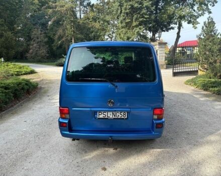 Синий Фольксваген Мультиван, объемом двигателя 2.5 л и пробегом 280 тыс. км за 2300 $, фото 2 на Automoto.ua