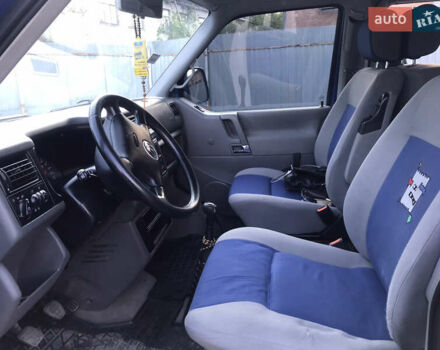 Синий Фольксваген Мультиван, объемом двигателя 2.5 л и пробегом 273 тыс. км за 13000 $, фото 19 на Automoto.ua