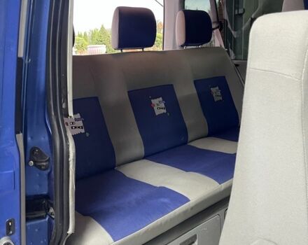 Синий Фольксваген Мультиван, объемом двигателя 2.5 л и пробегом 432 тыс. км за 13700 $, фото 17 на Automoto.ua