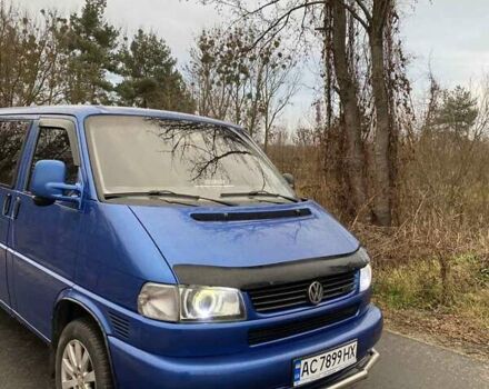 Синій Фольксваген Мультиван, об'ємом двигуна 2.47 л та пробігом 235 тис. км за 7700 $, фото 2 на Automoto.ua