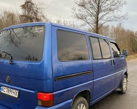 Синій Фольксваген Мультиван, об'ємом двигуна 2.47 л та пробігом 235 тис. км за 7700 $, фото 6 на Automoto.ua