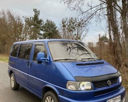 Синій Фольксваген Мультиван, об'ємом двигуна 2.47 л та пробігом 235 тис. км за 7700 $, фото 1 на Automoto.ua