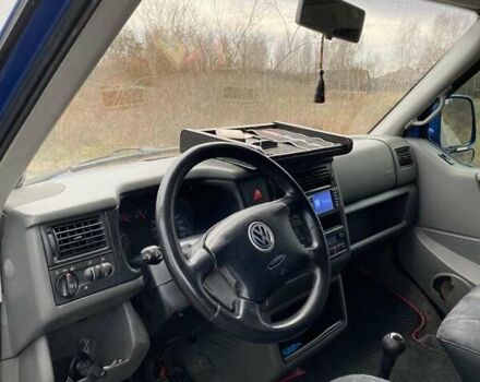 Синій Фольксваген Мультиван, об'ємом двигуна 2.47 л та пробігом 235 тис. км за 7700 $, фото 18 на Automoto.ua