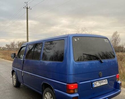 Синій Фольксваген Мультиван, об'ємом двигуна 2.47 л та пробігом 235 тис. км за 7700 $, фото 4 на Automoto.ua