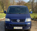 Синий Фольксваген Мультиван, объемом двигателя 2.46 л и пробегом 258 тыс. км за 13500 $, фото 2 на Automoto.ua