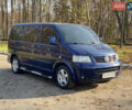 Синий Фольксваген Мультиван, объемом двигателя 2.46 л и пробегом 258 тыс. км за 13500 $, фото 3 на Automoto.ua