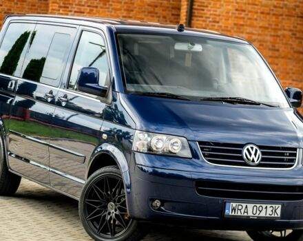 Синій Фольксваген Мультиван, об'ємом двигуна 2.5 л та пробігом 189 тис. км за 7000 $, фото 1 на Automoto.ua