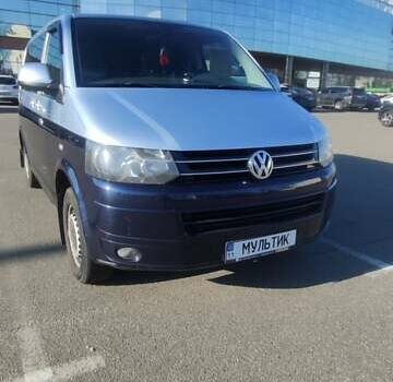 Синий Фольксваген Мультиван, объемом двигателя 1.97 л и пробегом 322 тыс. км за 18500 $, фото 20 на Automoto.ua