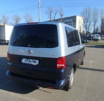 Синий Фольксваген Мультиван, объемом двигателя 1.97 л и пробегом 322 тыс. км за 18500 $, фото 13 на Automoto.ua