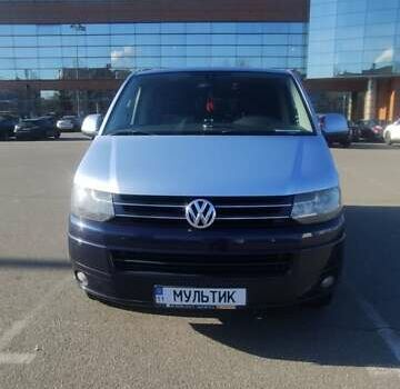 Синий Фольксваген Мультиван, объемом двигателя 1.97 л и пробегом 322 тыс. км за 18500 $, фото 19 на Automoto.ua