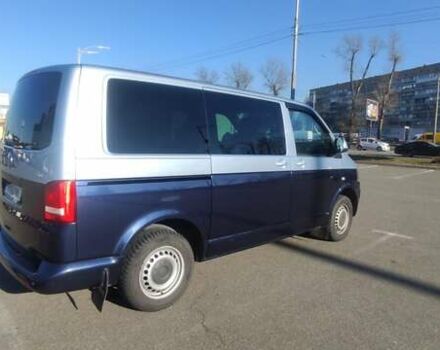 Синий Фольксваген Мультиван, объемом двигателя 1.97 л и пробегом 322 тыс. км за 18500 $, фото 12 на Automoto.ua