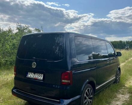 Синий Фольксваген Мультиван, объемом двигателя 2 л и пробегом 218 тыс. км за 9200 $, фото 2 на Automoto.ua