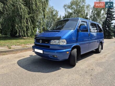 Фольксваген Мультиван 2002 в Корсунь-Шевченковском на Automoto.ua Синий Фольксваген Мультиван, объемом двигателя 2.5 л и пробегом 519 тыс. км за 11500 $, фото 1 на Automoto.ua