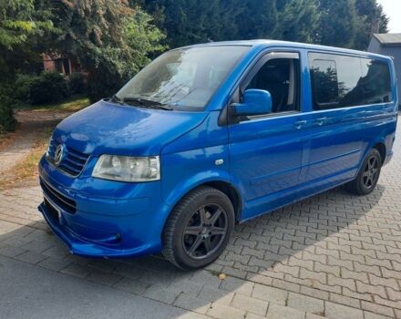 Синій Фольксваген Мультиван, об'ємом двигуна 2.5 л та пробігом 348 тис. км за 2600 $, фото 1 на Automoto.ua