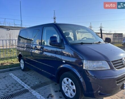 Синій Фольксваген Мультиван, об'ємом двигуна 2.5 л та пробігом 538 тис. км за 12100 $, фото 1 на Automoto.ua