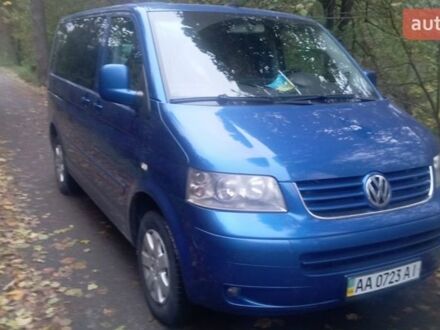 Синій Фольксваген Мультиван, об'ємом двигуна 2.5 л та пробігом 308 тис. км за 21900 $, фото 1 на Automoto.ua